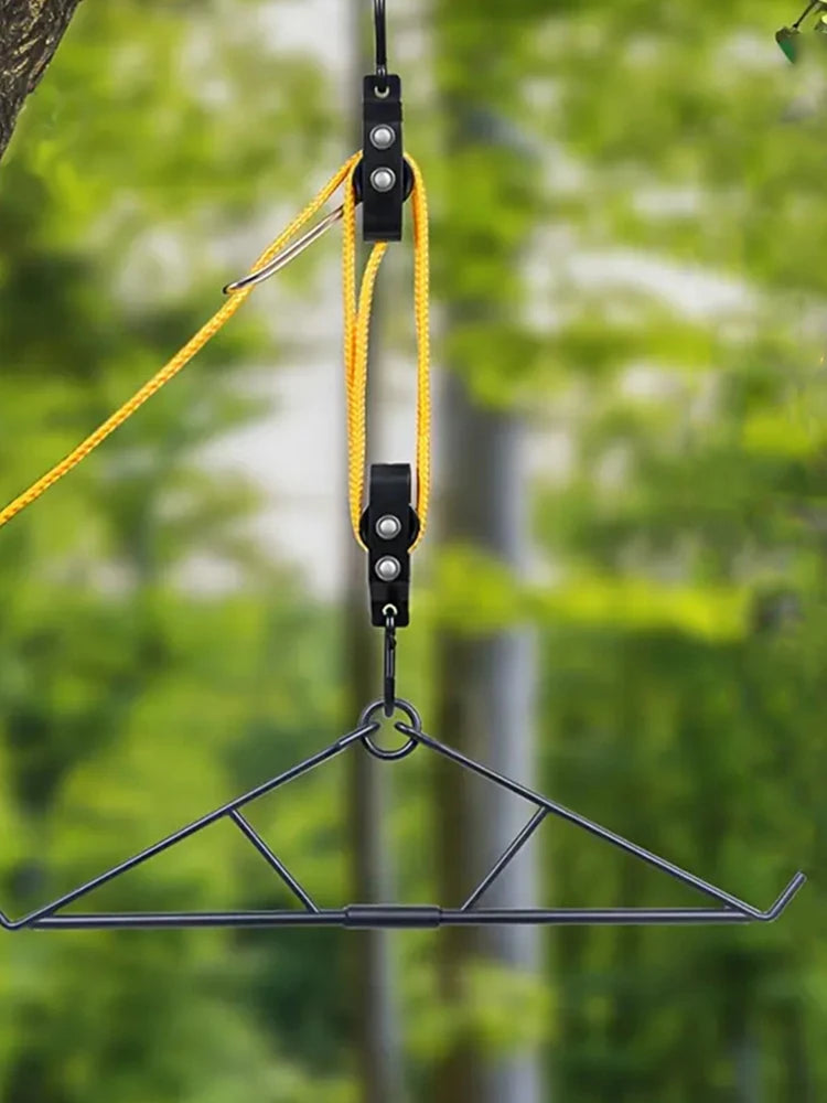 APWIKOGERHign-concerned Chemical Elk Hoist Pulley Gambrel