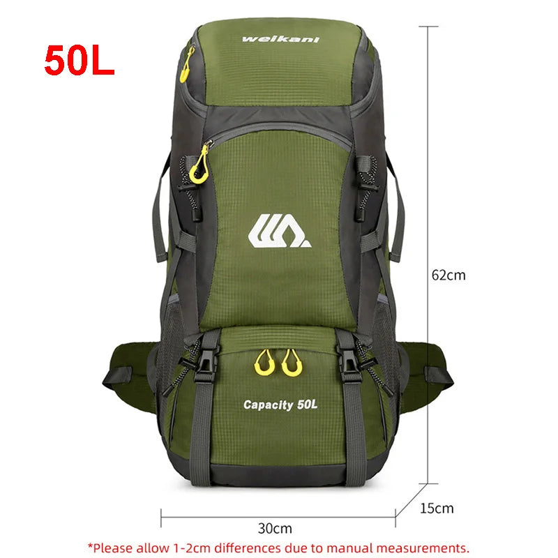 Scione Travel Backpack Waterproof Unisex Hiking Bag