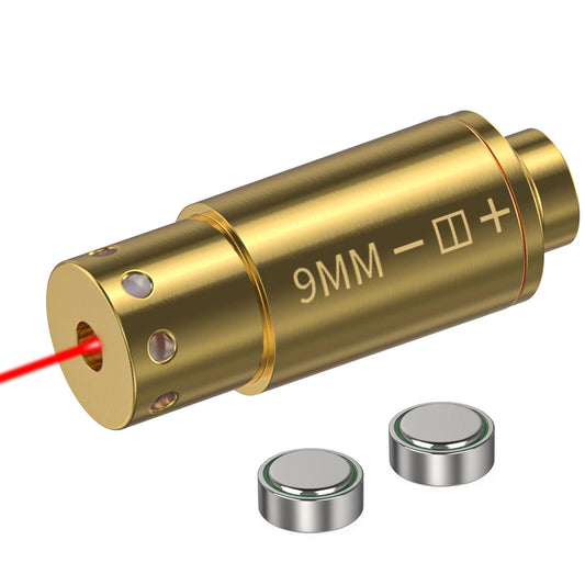 Hign-concerned 9mm Red Dot Laser Bore Sight For Pistol