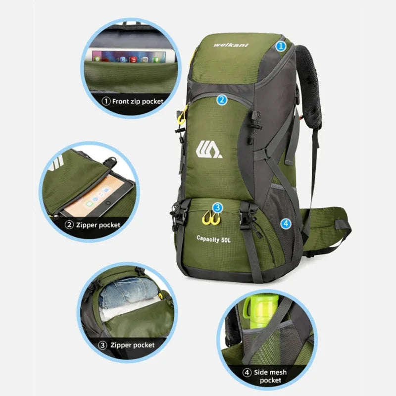 MIVM Outdoor Hiking Backpack For Camping And Trekking