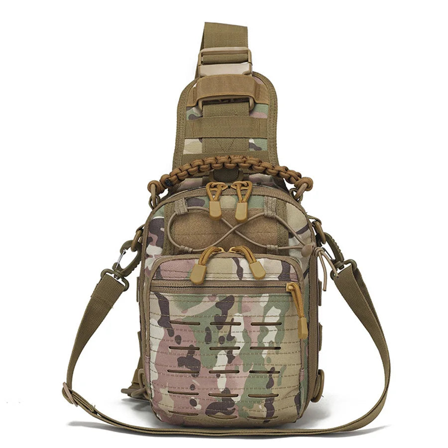 Camouflage Crossbody Cycling Bag Chest Pack Outdoors