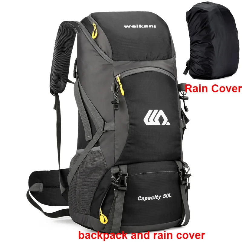 Scione Travel Backpack Waterproof Unisex Hiking Bag