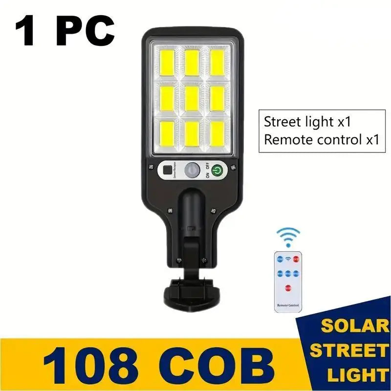Solar LED Wall Lights 4 Pack Motion Sensor Outdoor Durable