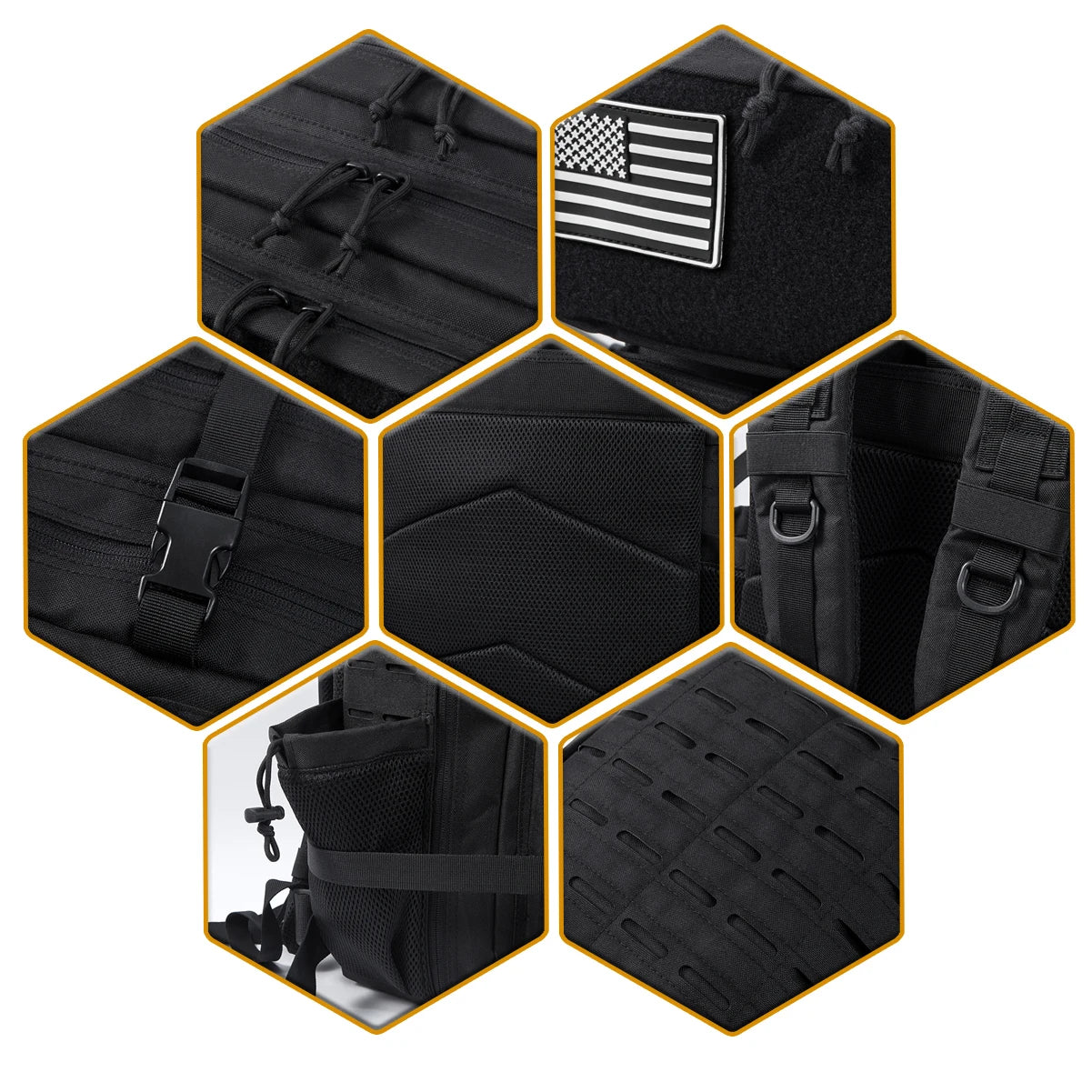 ReFire Gear Tactical Backpack For Unisex Cup Holders