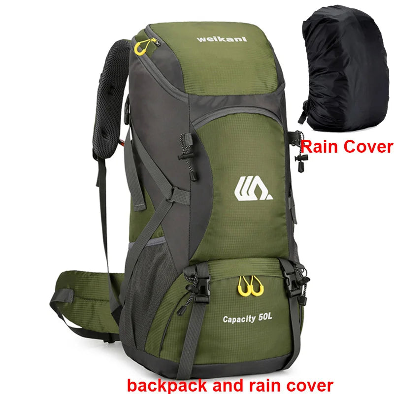 Scione Travel Backpack Waterproof Unisex Hiking Bag