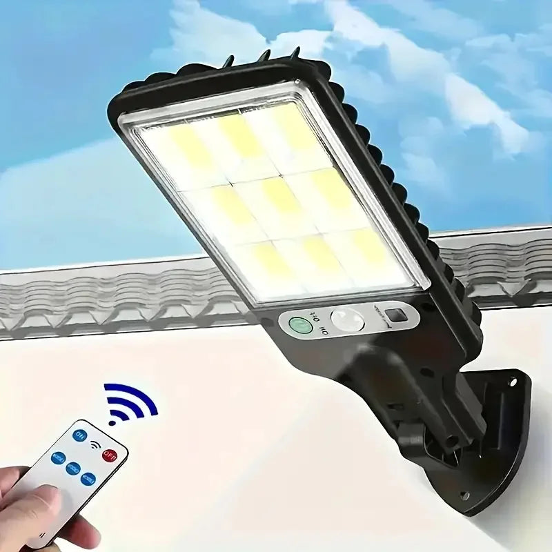 Solar LED Wall Lights 4 Pack Motion Sensor Outdoor Durable
