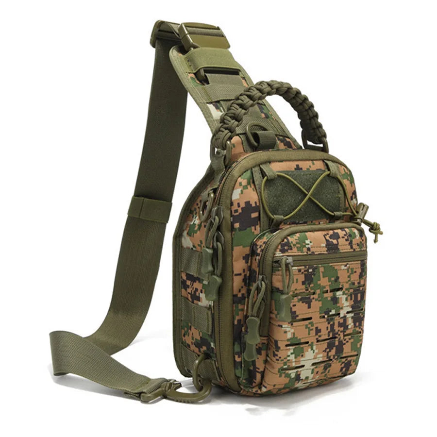 Camouflage Crossbody Cycling Bag Chest Pack Outdoors