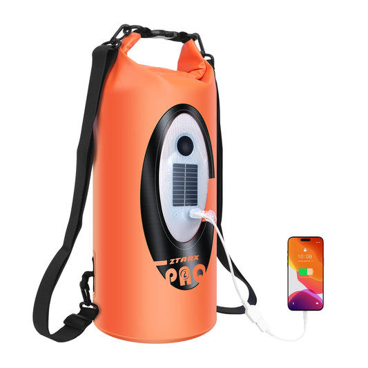 SELORSS Solar Powered Bluetooth Hiking Backpack Waterproof