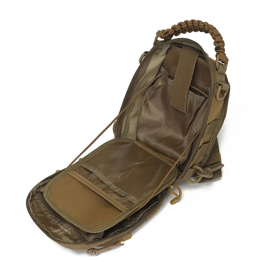 Camouflage Crossbody Cycling Bag Chest Pack Outdoors