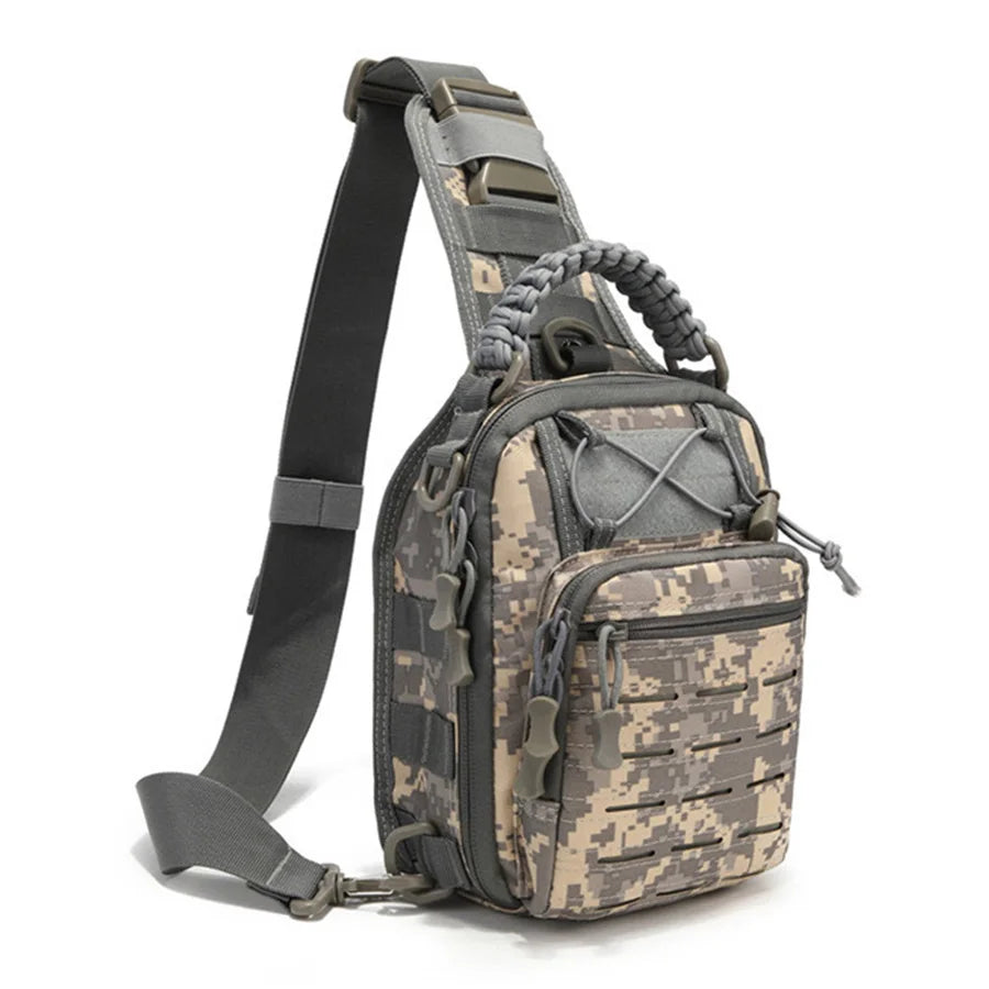 Camouflage Crossbody Cycling Bag Chest Pack Outdoors